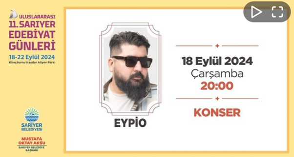 Sarıyer Kültür Sanat - Eypio Konseri