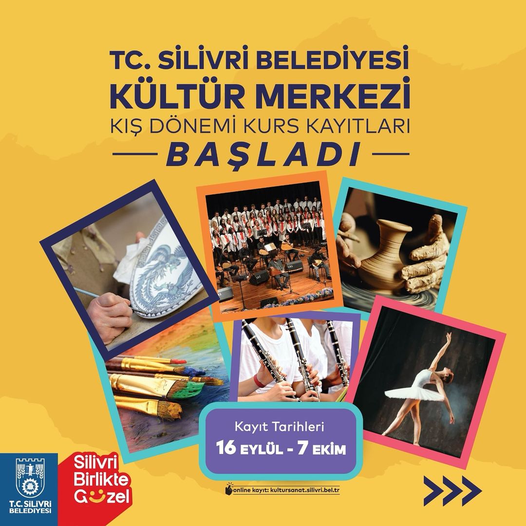 Silivri Belediyesi - Silivri Belediyesi Kültür Merkezi Kış Dönemi Kurs Kayıtları