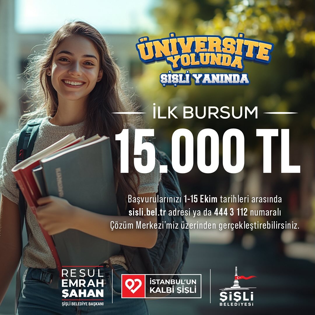Şişli Belediyesi - "İlk Bursum" Başvuruları