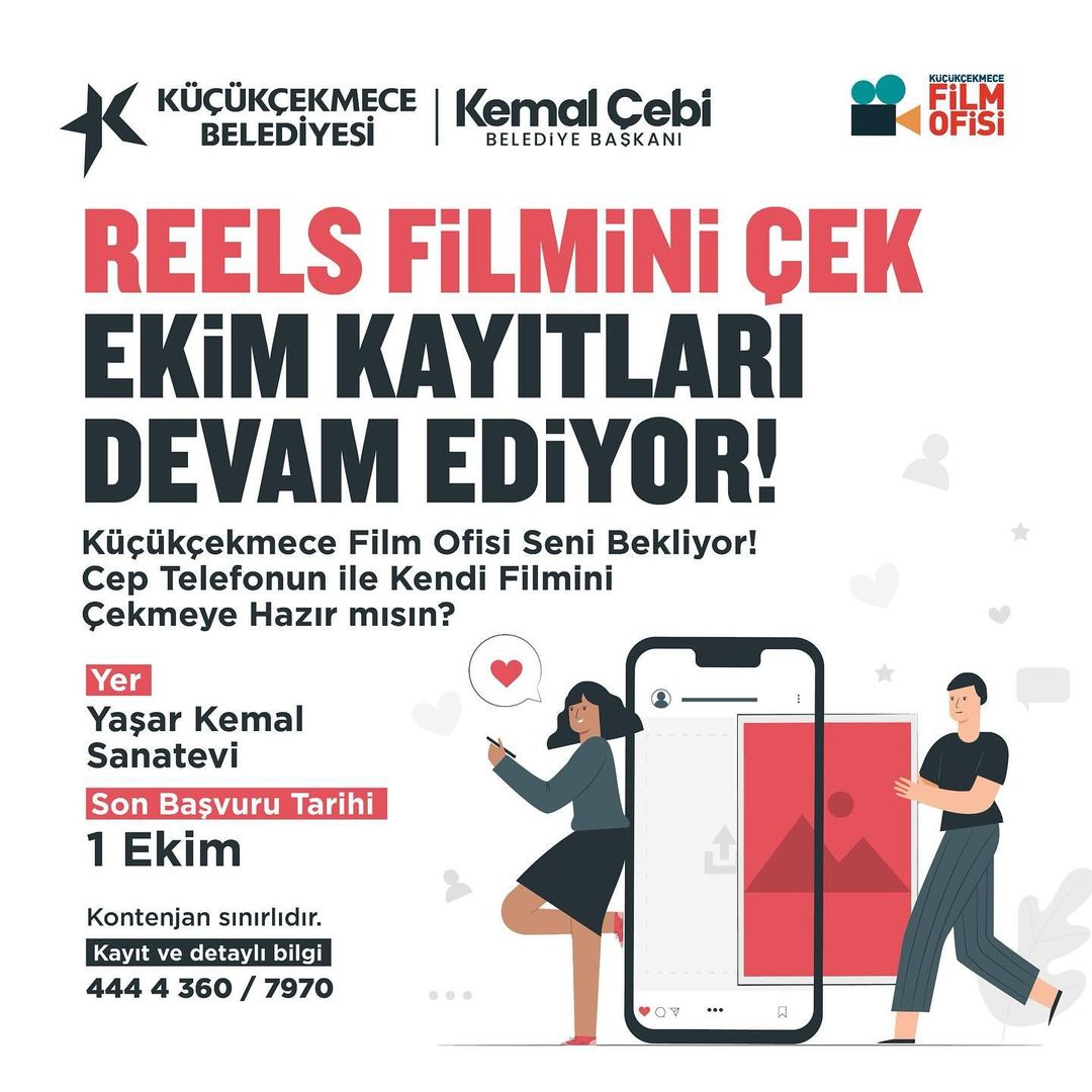 Küçükçekmece Belediyesi - "Reels Filmini Çek" Atölyesi Kayıtları