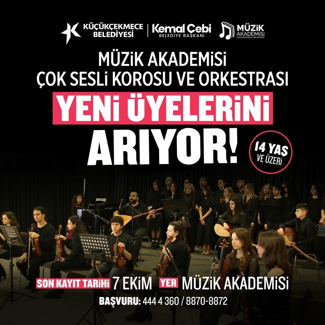 Küçükçekmece Belediyesi - Müzik Akademisi Çok Sesli Korosu ve Orkestrası Kayıtları