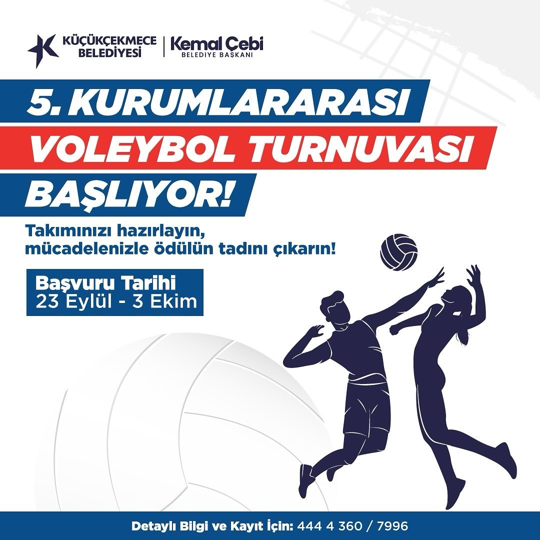 Küçükçekmece Belediyesi - 5. Kurumlararası Voleybol Turnuvası