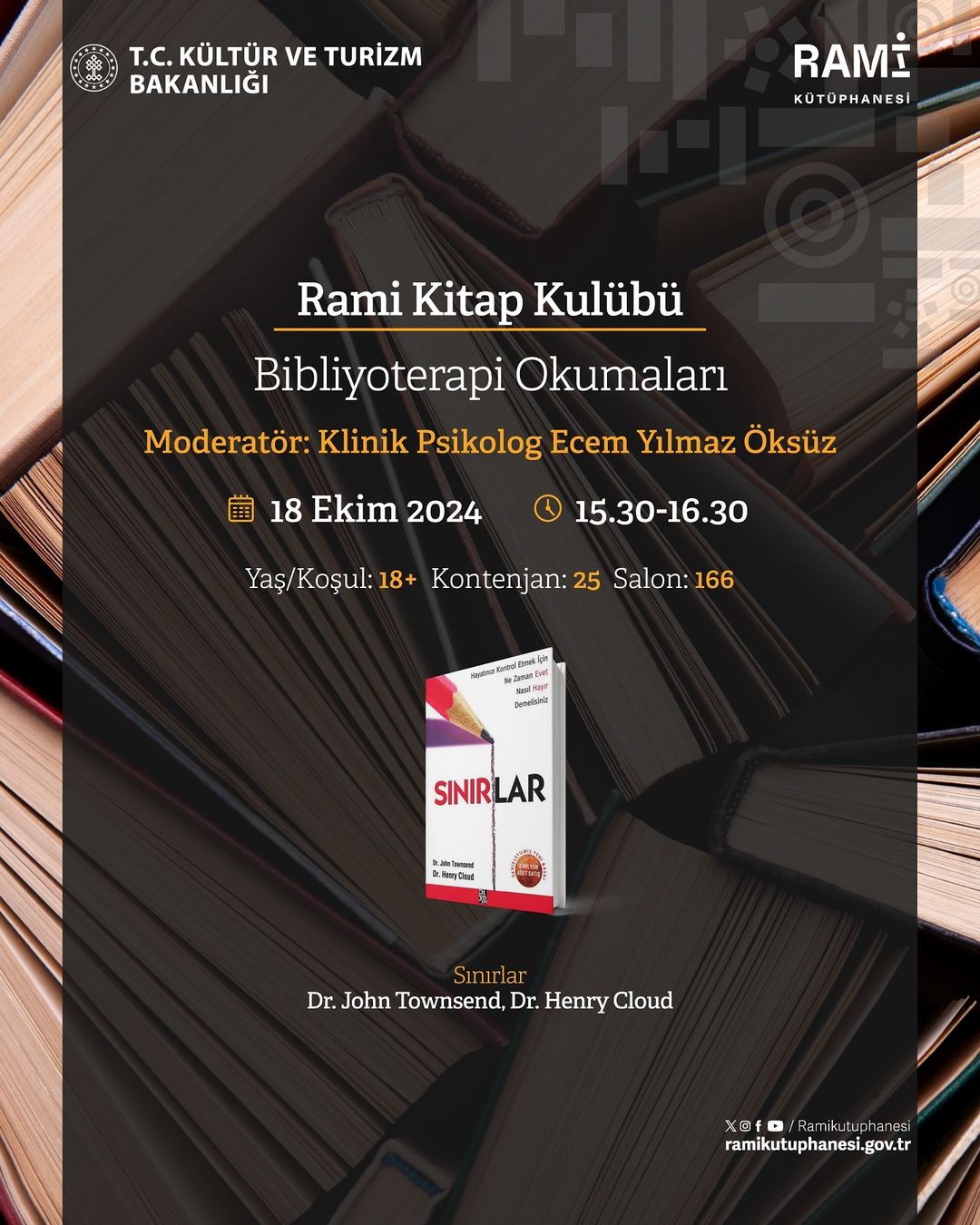 Rami Kütüphanesi - Rami Kitap Kulübü: Bibliyoterapi Okumaları