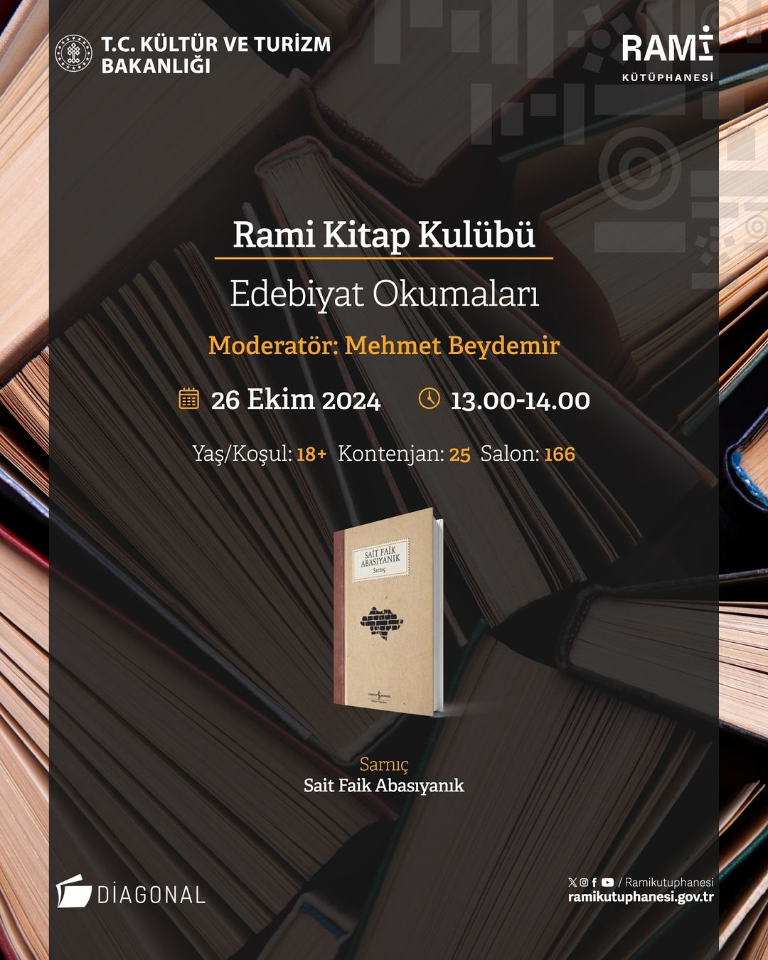 Rami Kütüphanesi - Rami Kitap Kulübü: Edebiyat Okumaları