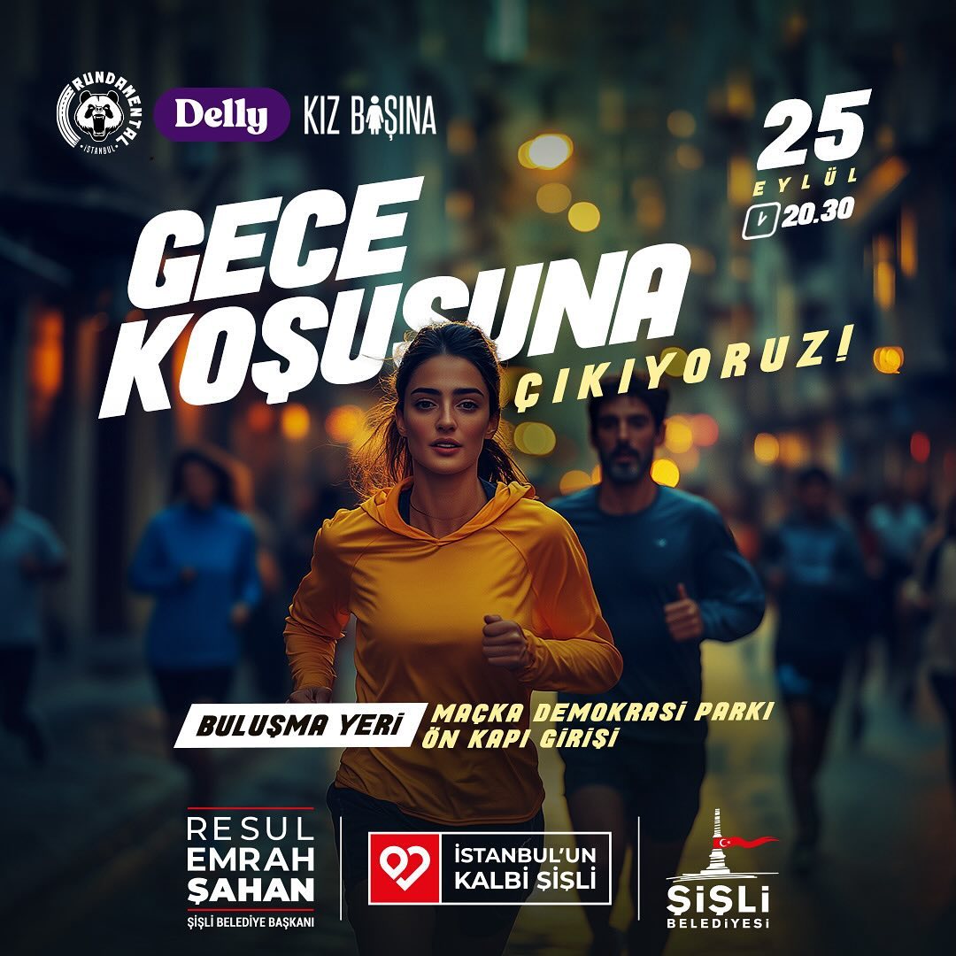 Şişli Belediyesi - Gece Koşusu