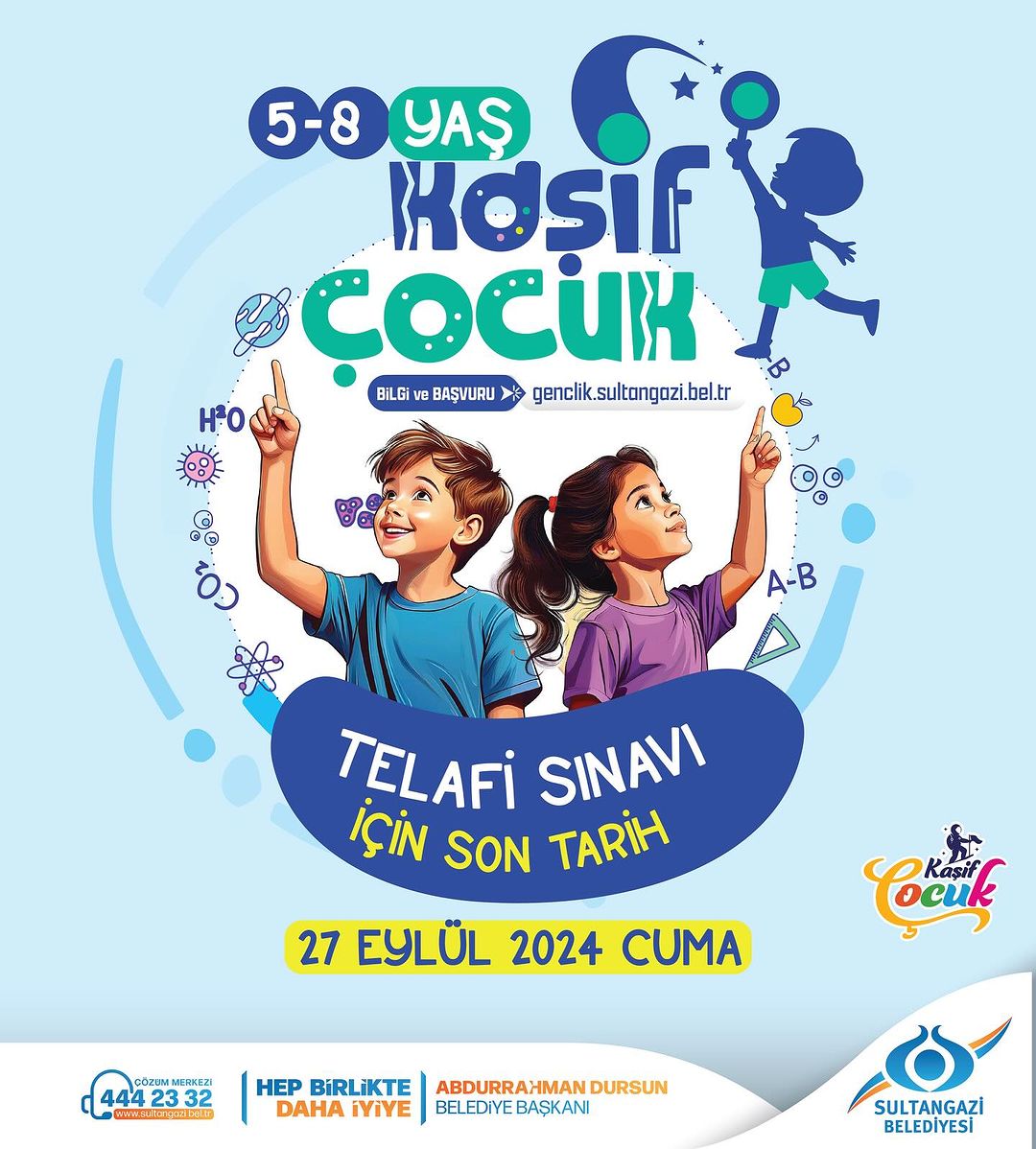 Sultangazi Belediyesi - Kaşif Çocuk Telafi Sınavı