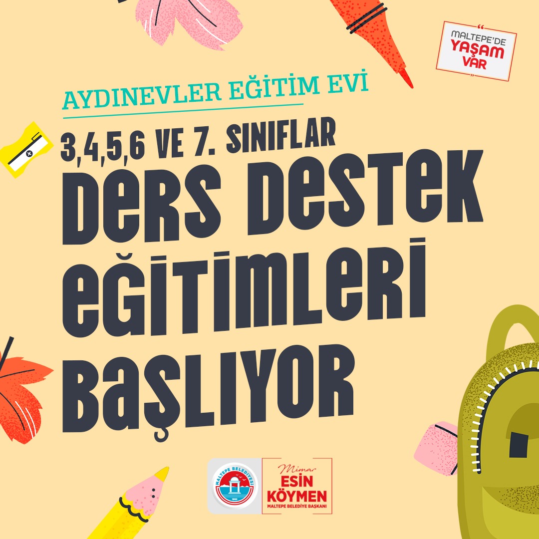 Maltepe Belediyesi - Ders Destek Eğitimleri