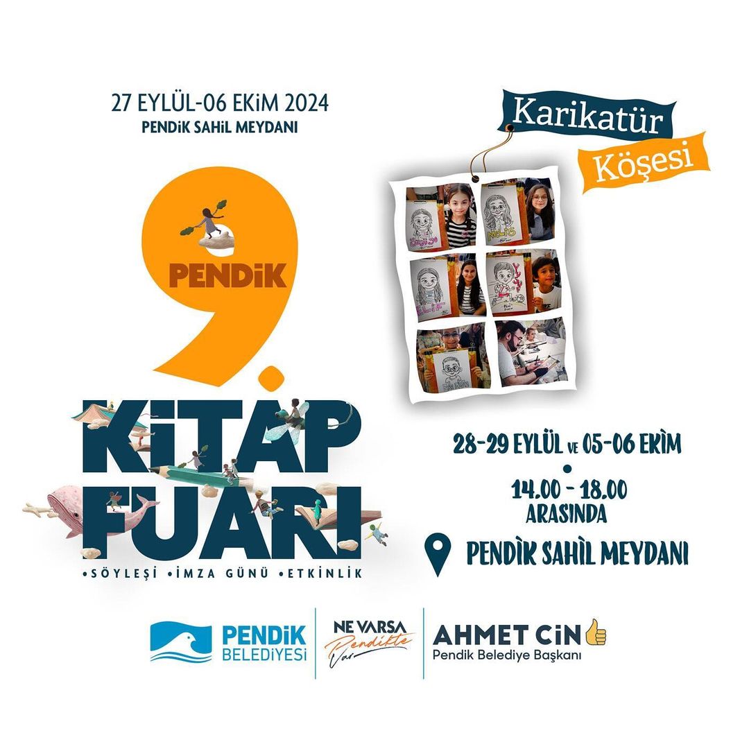Pendik Kültür Sanat - 9. Pendik Kitap Fuarı: Karikatür Köşesi