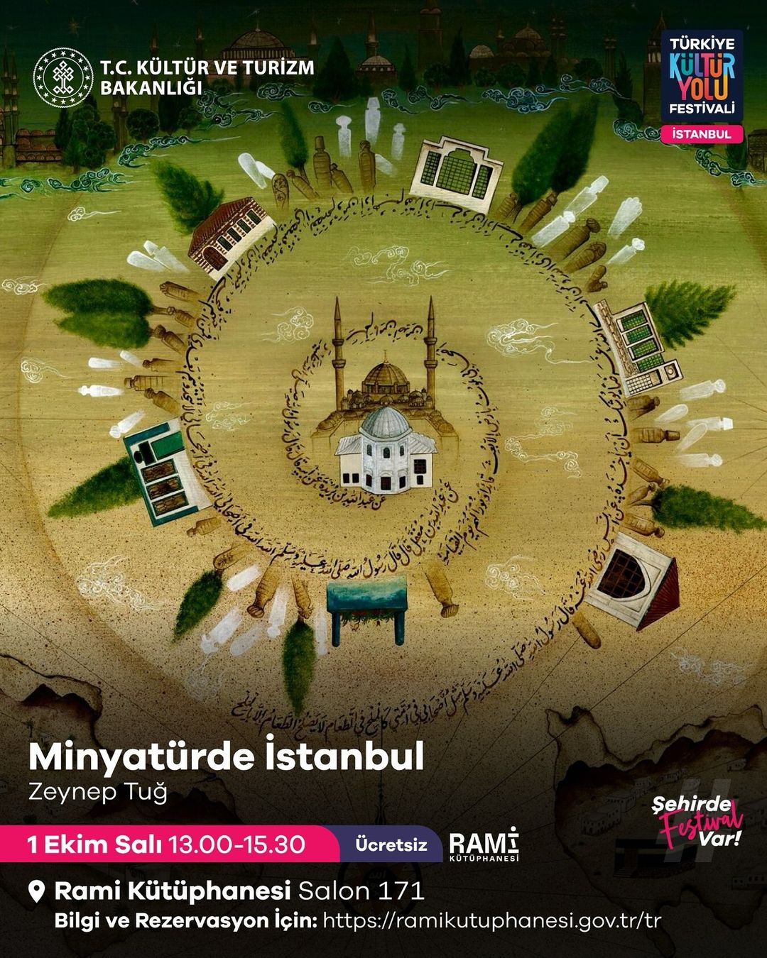 Rami Kütüphanesi - Minyatürde İstanbul