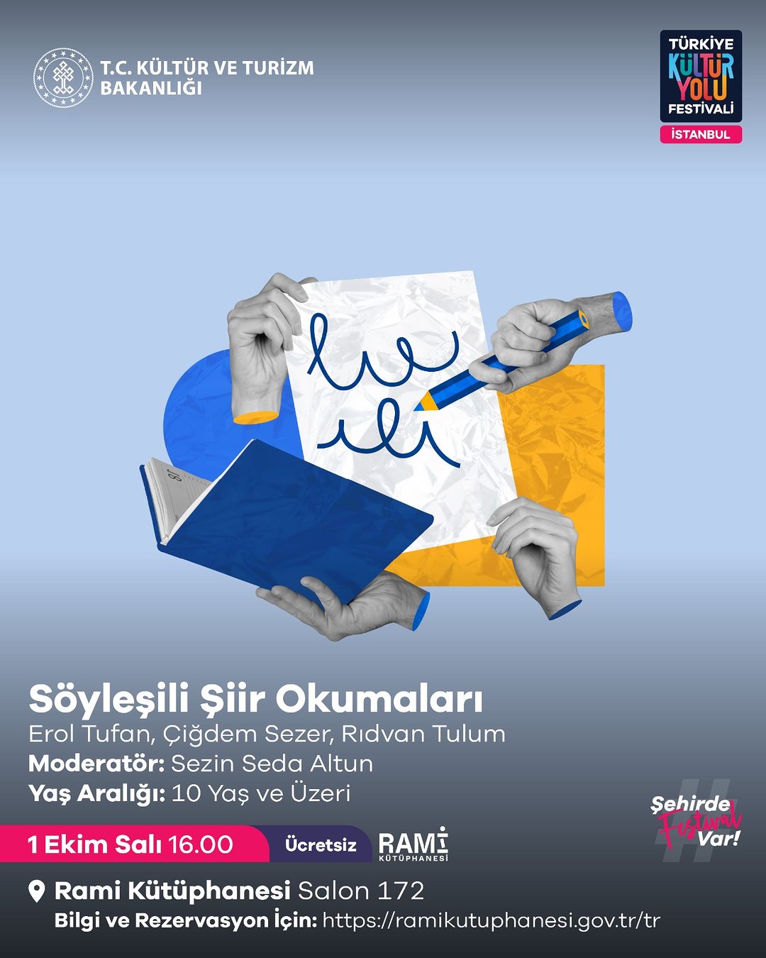 Rami Kütüphanesi - Söyleşili Şiir Okumaları