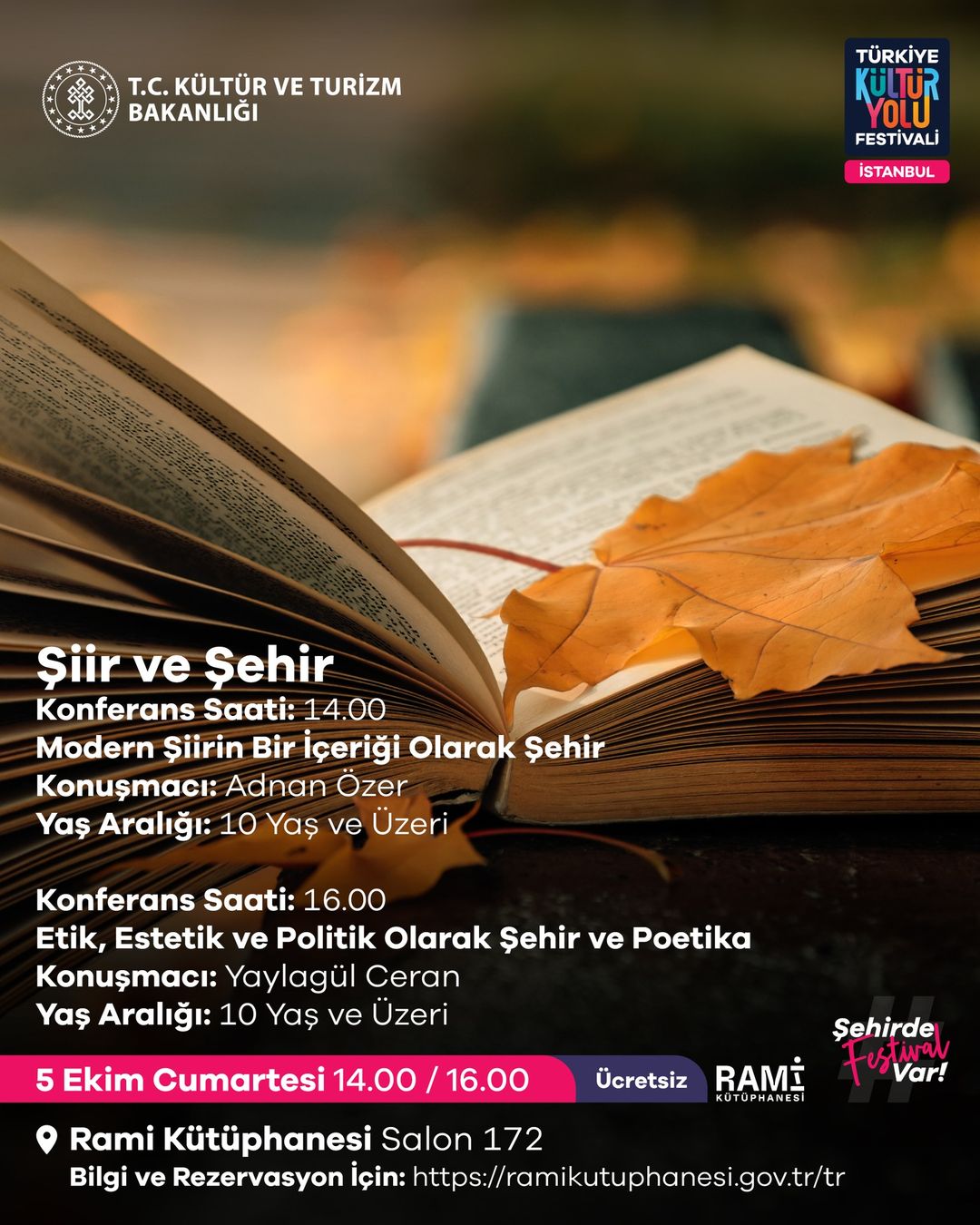 Rami Kütüphanesi - İstanbul Kültür Yolu Etkinlikleri