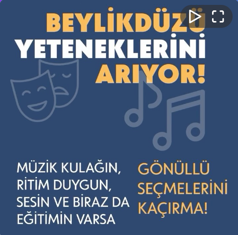 Beylikdüzü Kültür Sanat - Beylikdüzü Yeteneklerini Arıyor! Gönüllü Seçmeleri