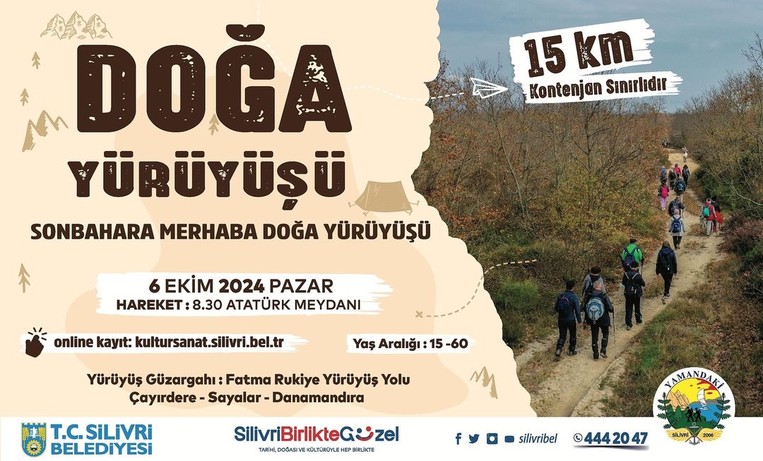 Silivri Belediyesi - Doğa Yürüyüşü