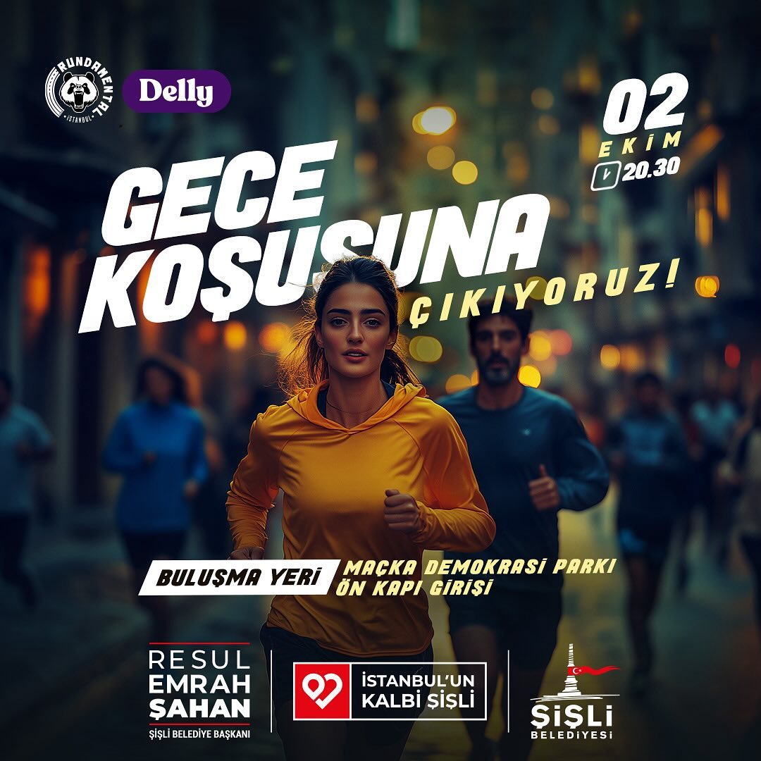 Şişli Belediyesi - Gece Koşusu