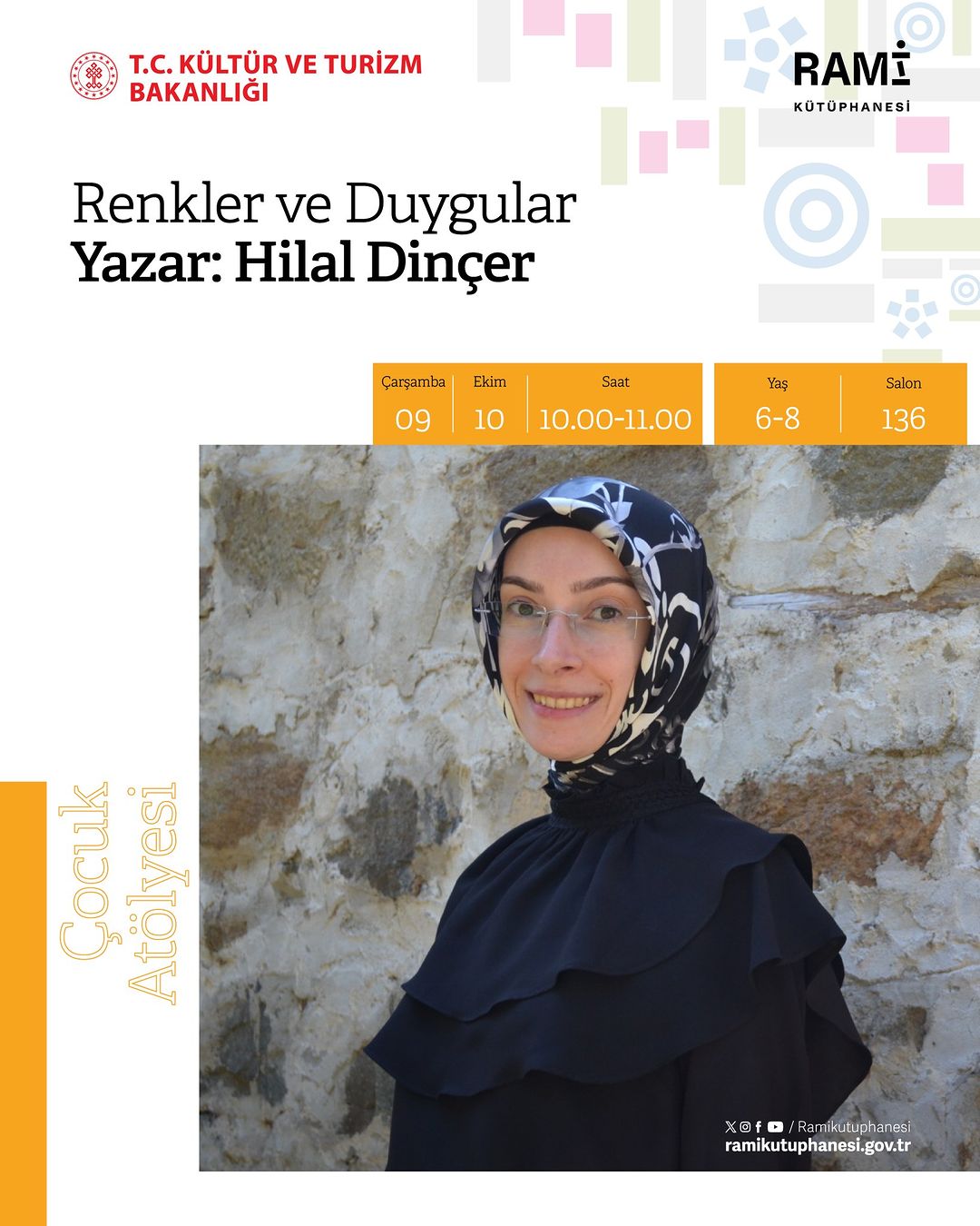 Rami Kütüphanesi - Renkler ve Duygular Çocuk Atölyesi