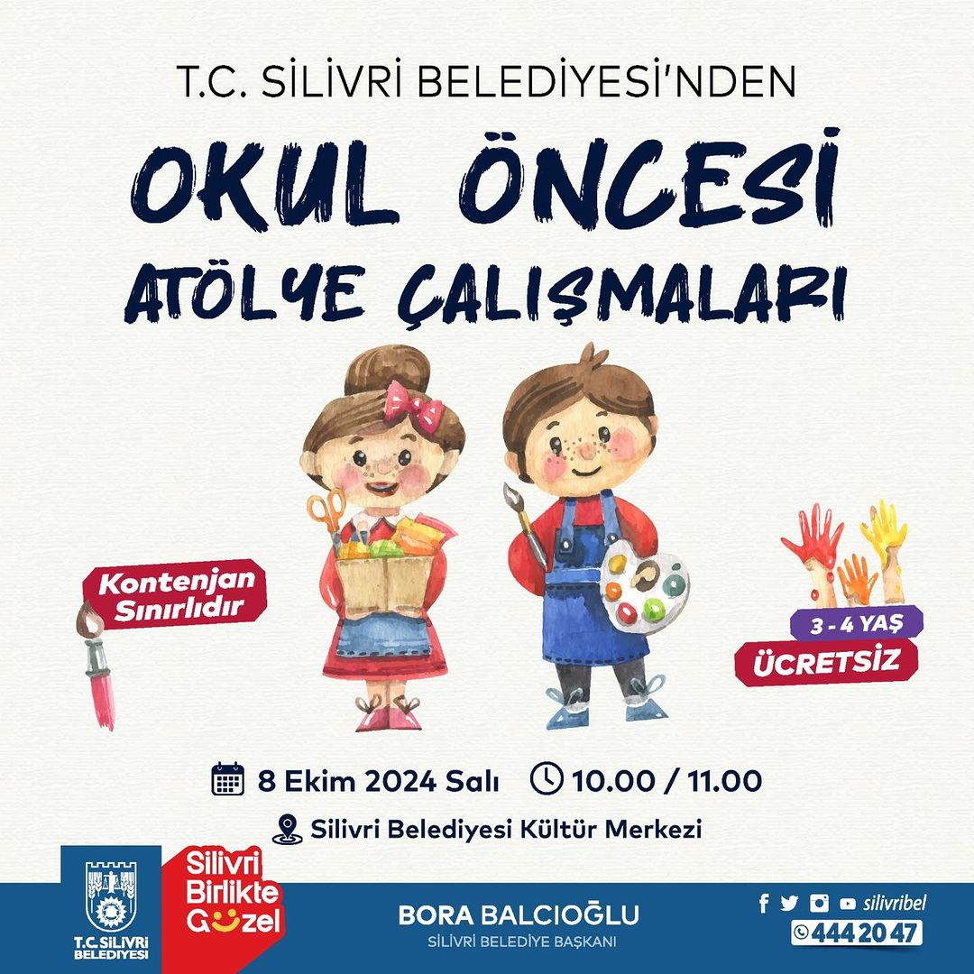 Silivri Belediyesi - Okul Öncesi Atölye Çalışmaları