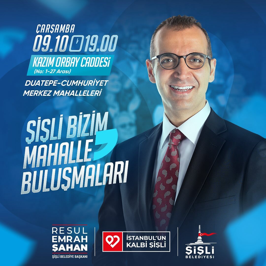 Şişli Belediyesi - Bizim Mahalle Buluşmaları 