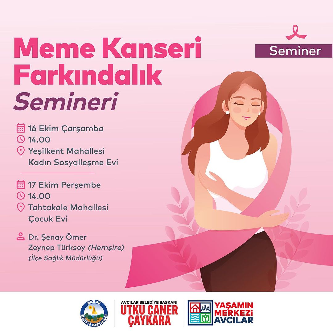 Avcılar Kültür Sanat - Meme Kanseri ve Farkındalık Semineri