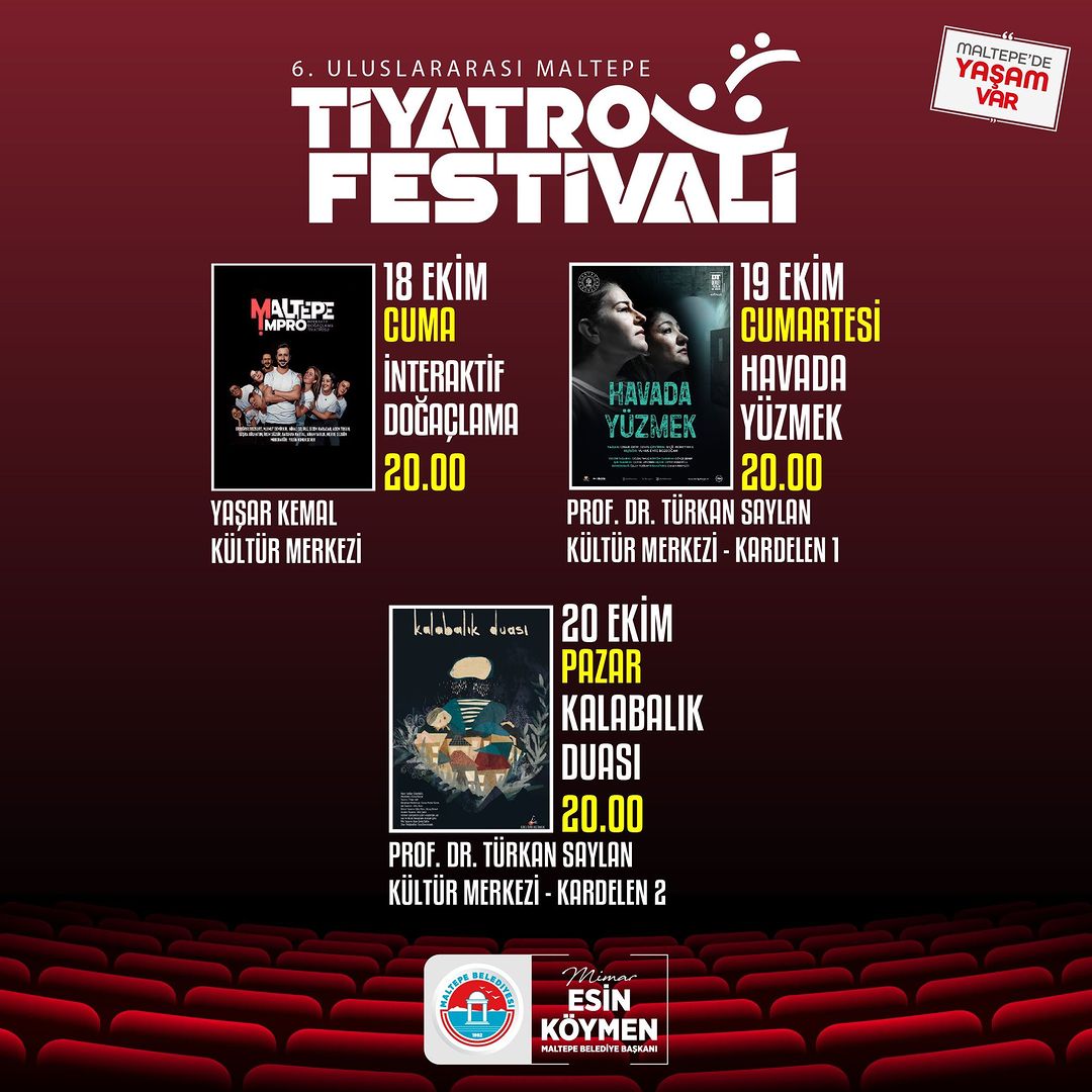 Maltepe Belediyesi - 6. Uluslararası Maltepe Tiyatro Festivali