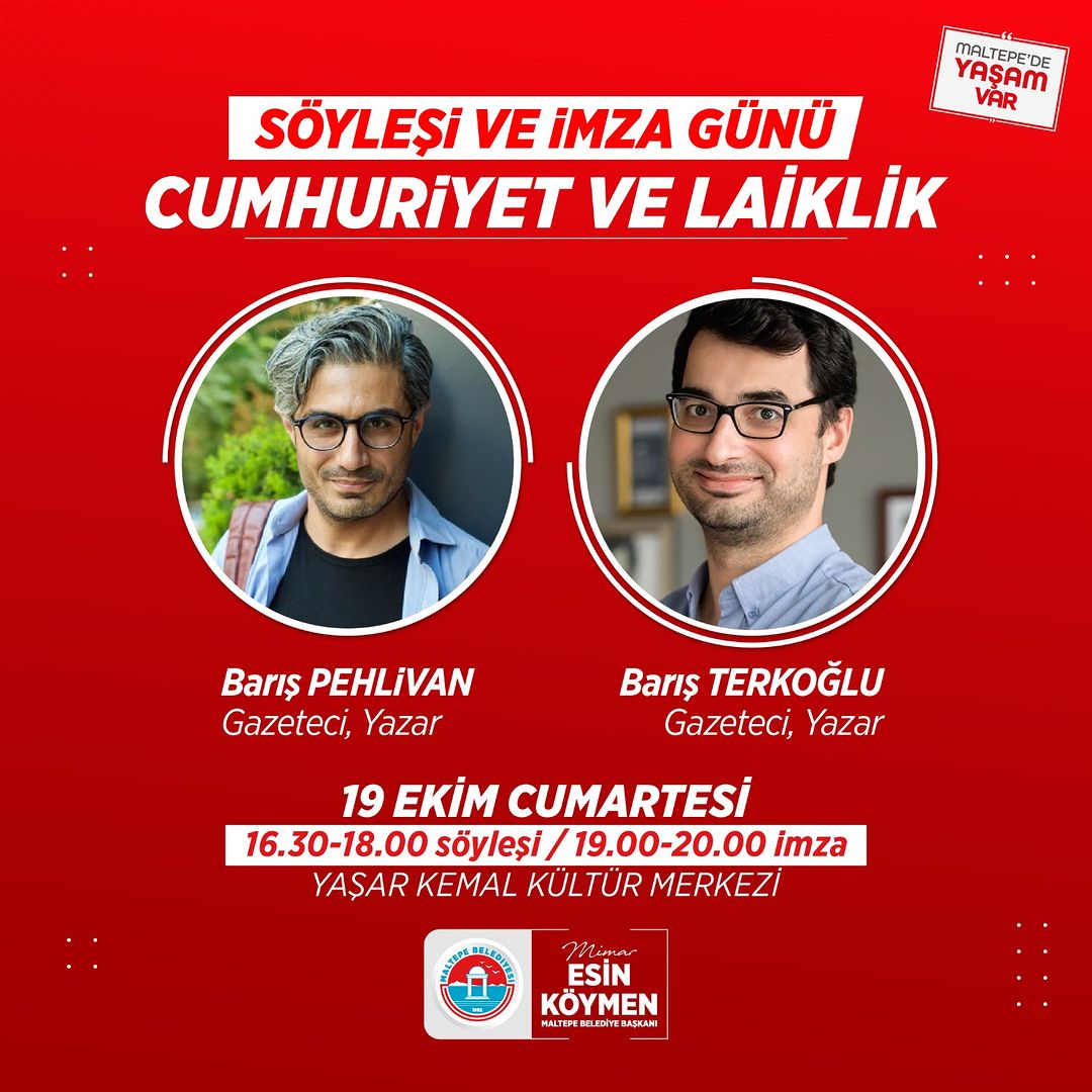 Maltepe Belediyesi - Söyleşi ve İmza: Barış Pehlivan ve Barış Terkoğlu