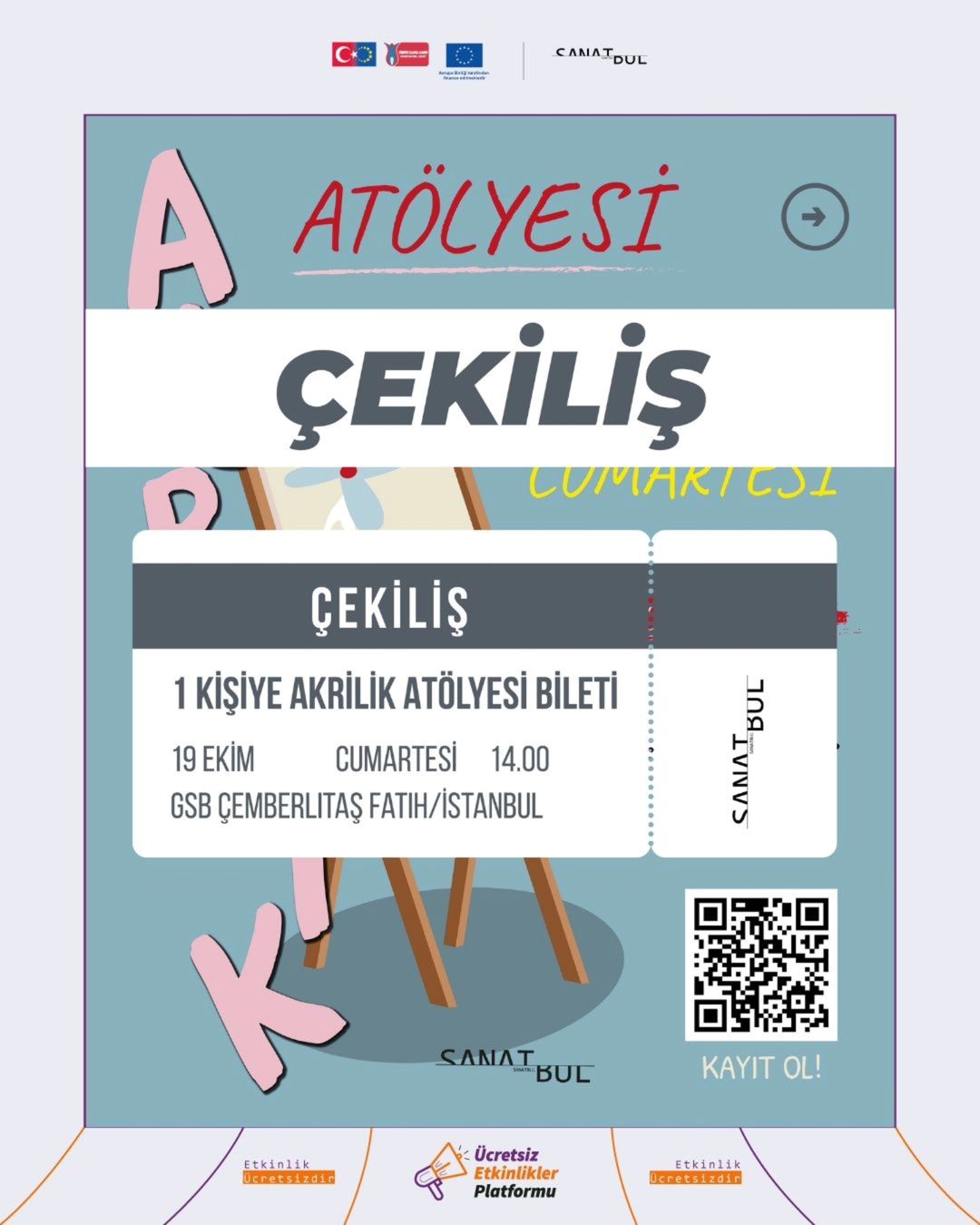 Sanatbul - Akrilik Atölyesi