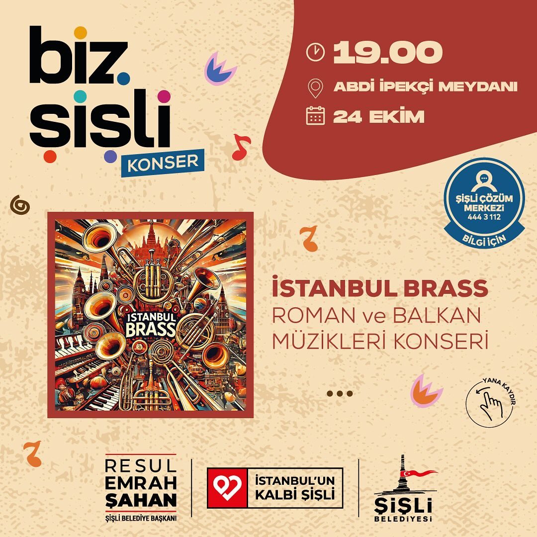 Şişli Belediyesi - "Biz Şişli" Ekim Ayı Etkinlikleri