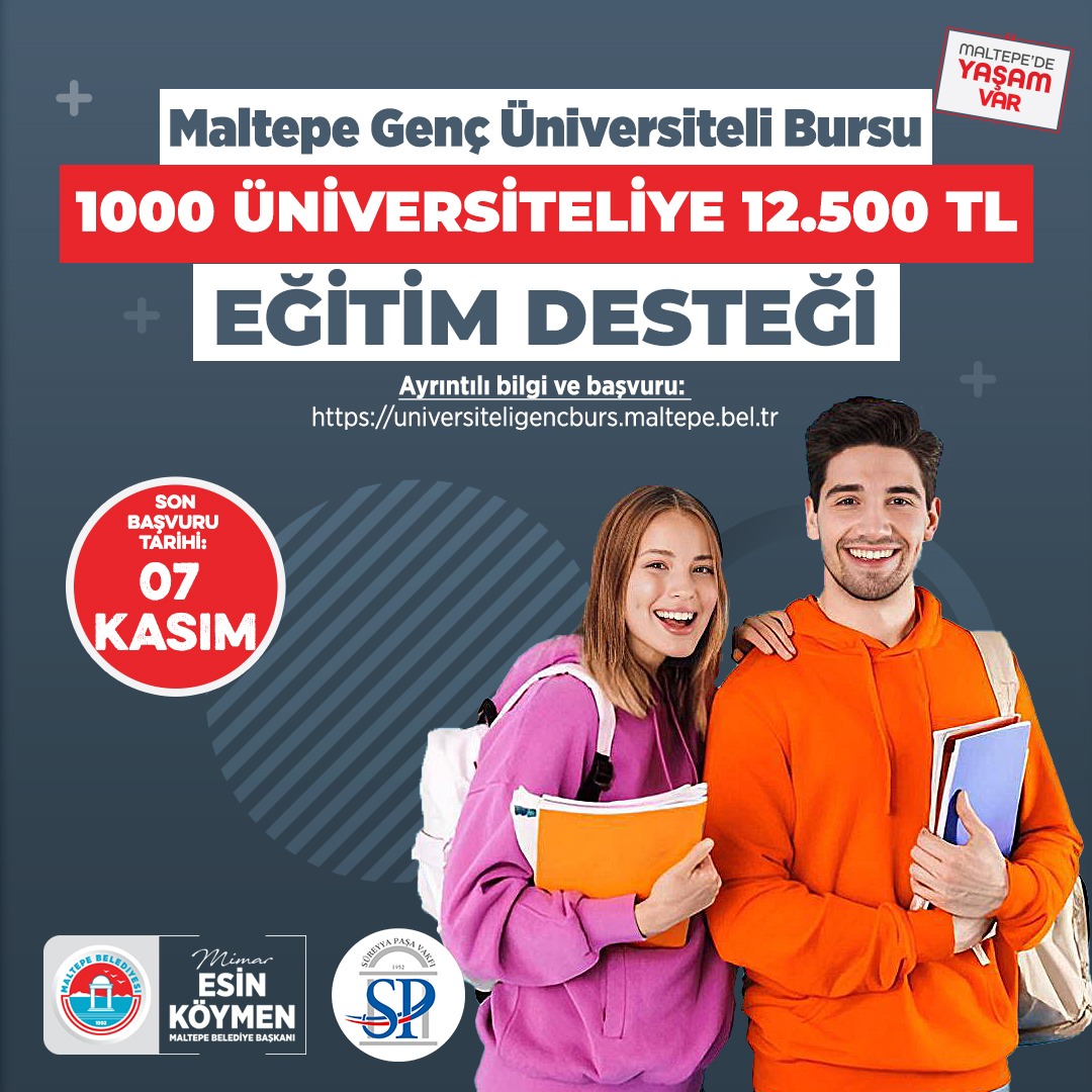 Maltepe Belediyesi - Maltepe Genç Üniversiteli Bursu