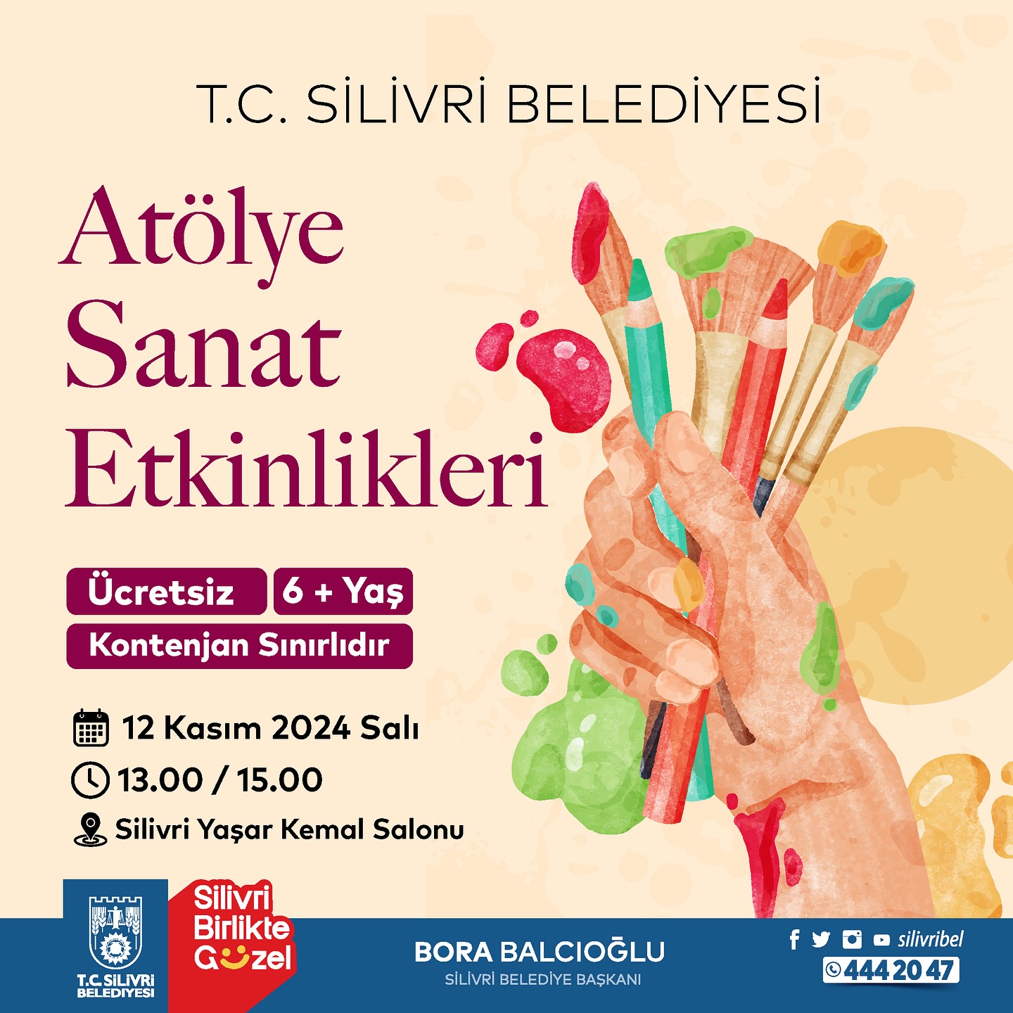 Silivri Belediyesi - Atölye Sanat Etkinlikleri