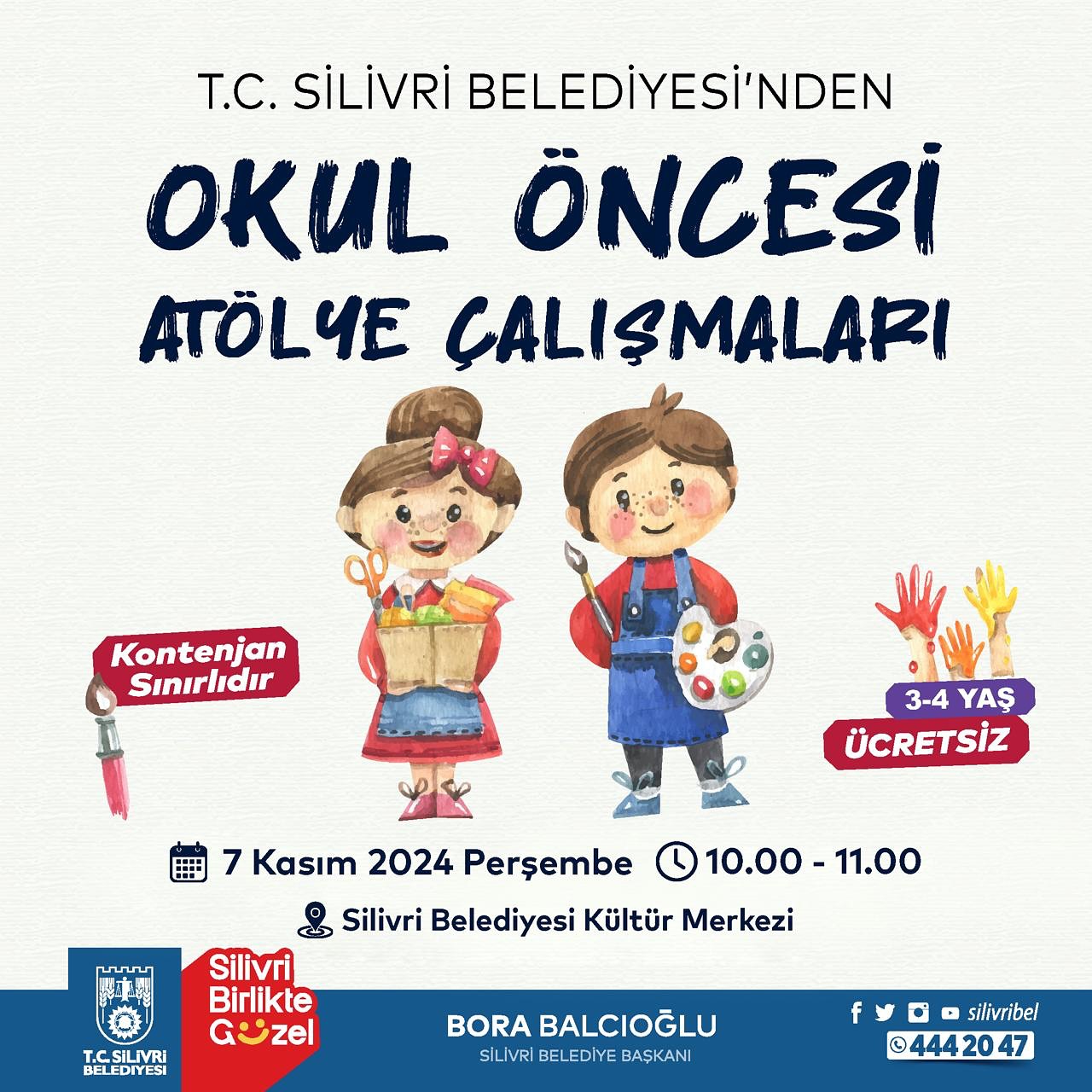 Silivri Belediyesi - Okul Öncesi Atölye Çalışmaları