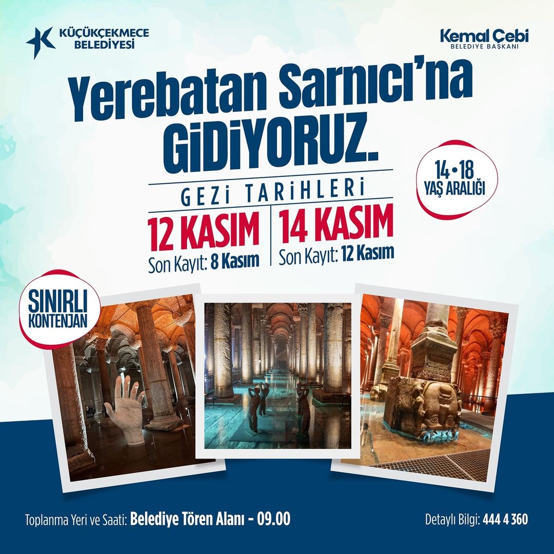 Küçükçekmece Belediyesi - Yerebatan Sarnıcı