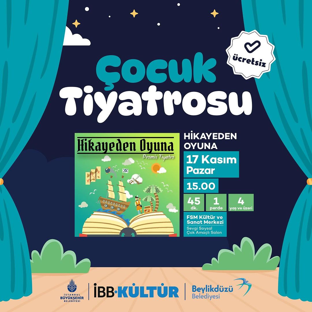 Beylikdüzü Kültür Sanat - “Hikayeden Oyuna” Tiyatro Gösterisi