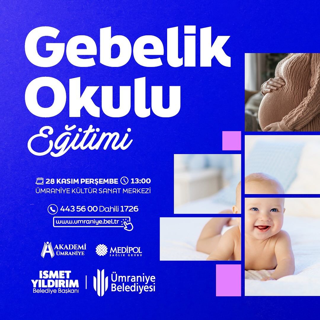 Ümraniye Belediyesi - Gebelik Okulu Eğitimi