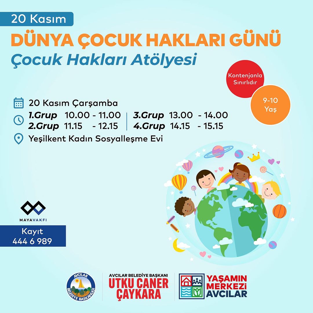 Avcılar Kültür Sanat - Çocuk Hakları Atölyesi