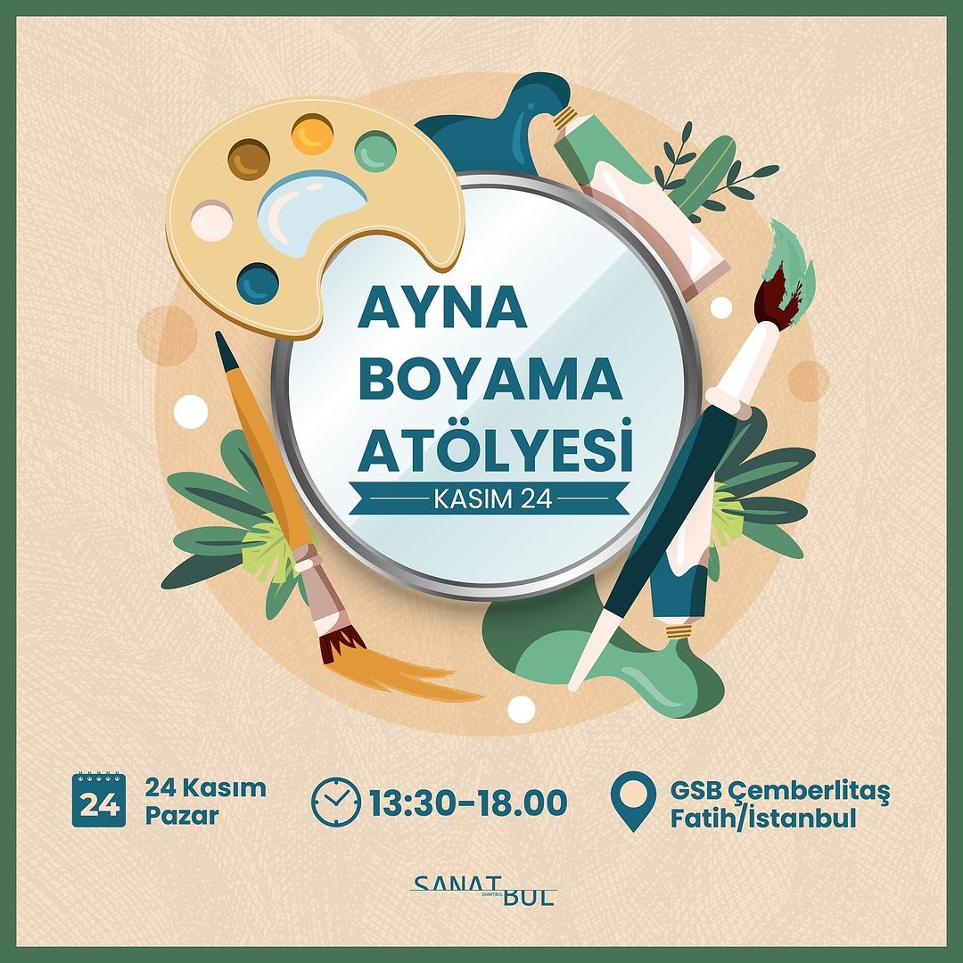 Sanatbul - Ayna Boyama Atölyesi