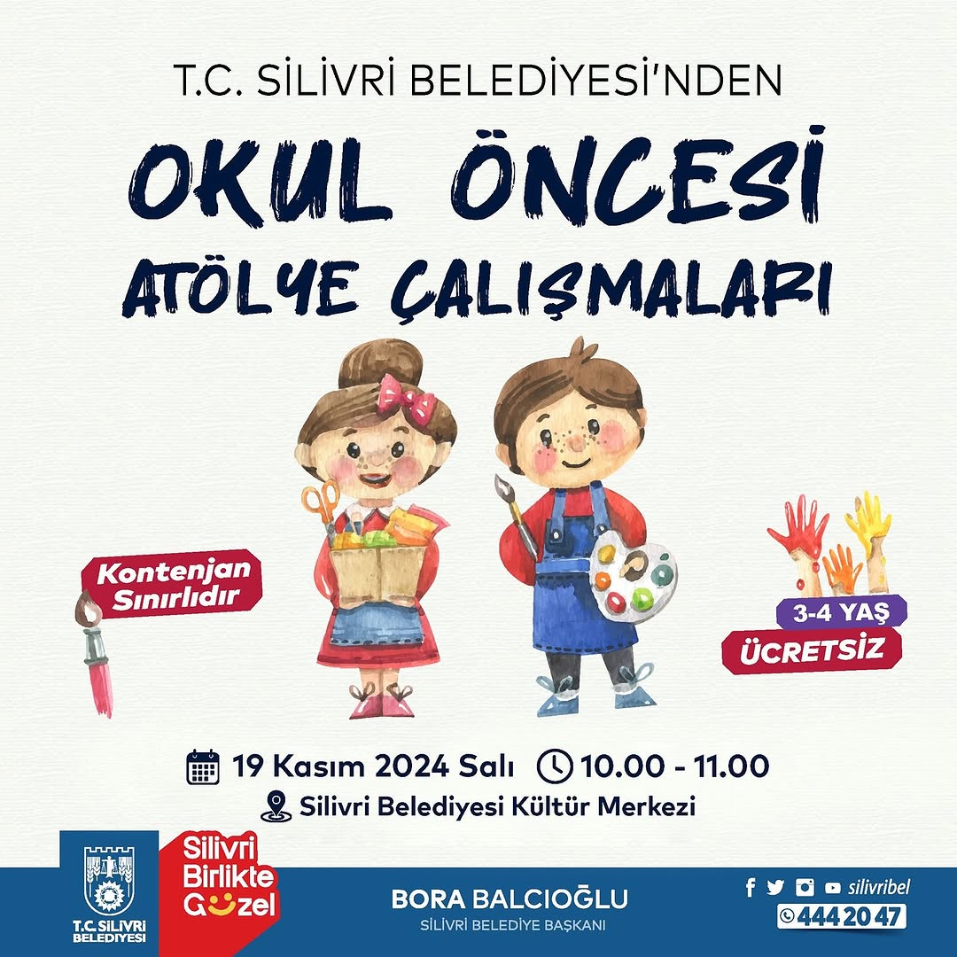 Silivri Belediyesi - Okul Öncesi Atölye Çalışmaları