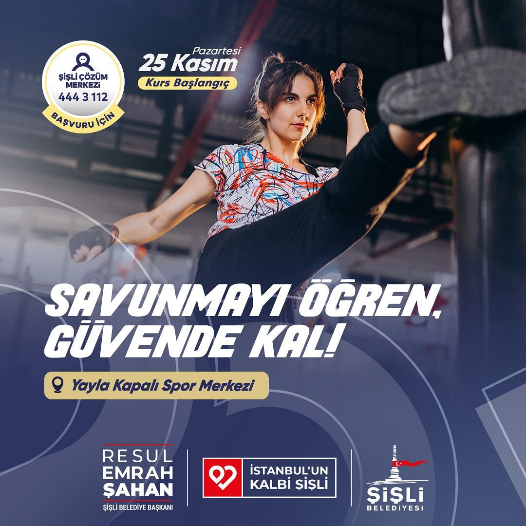 Şişli Belediyesi - "Savunmayı Öğren, Güvende Kal"