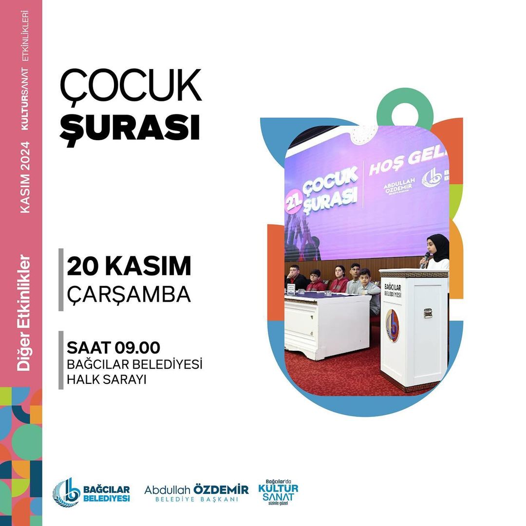 Bağcılar Belediyesi - Çocuk Şurası