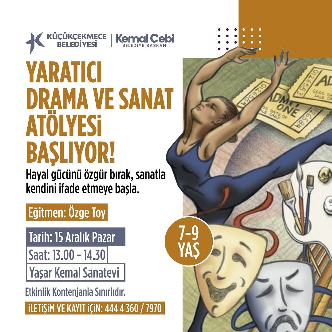 Küçükçekmece Belediyesi - Yaratıcı Drama ve Sanat Atölyesi