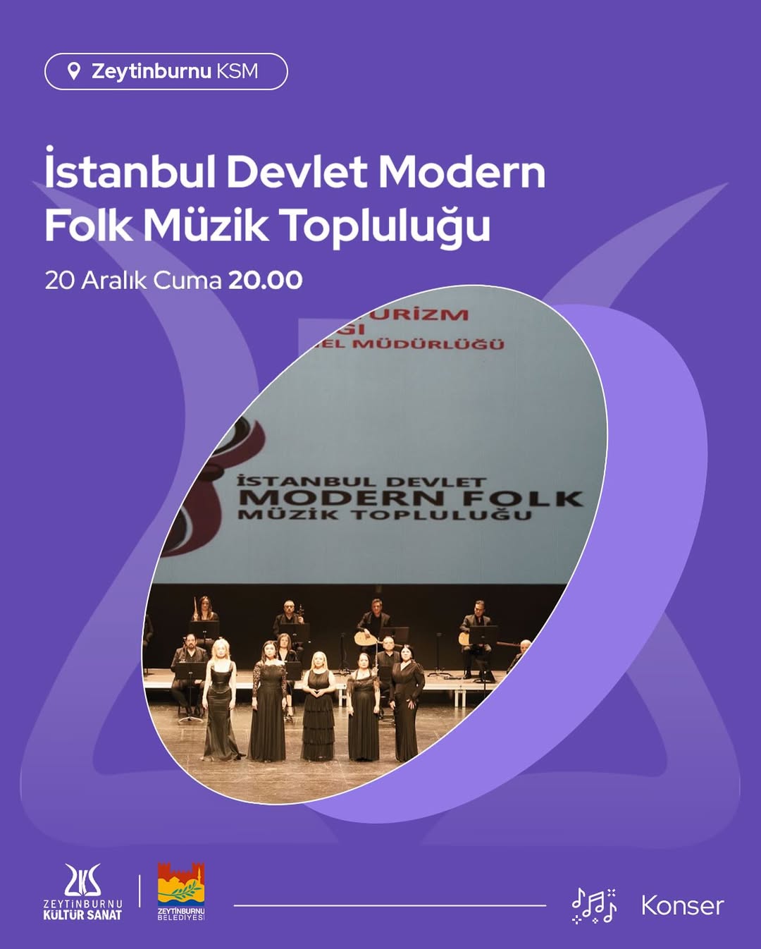 Zeytinburnu Belediyesi - İstanbul Devlet Modern Folk Müzik Topluluğu Konseri