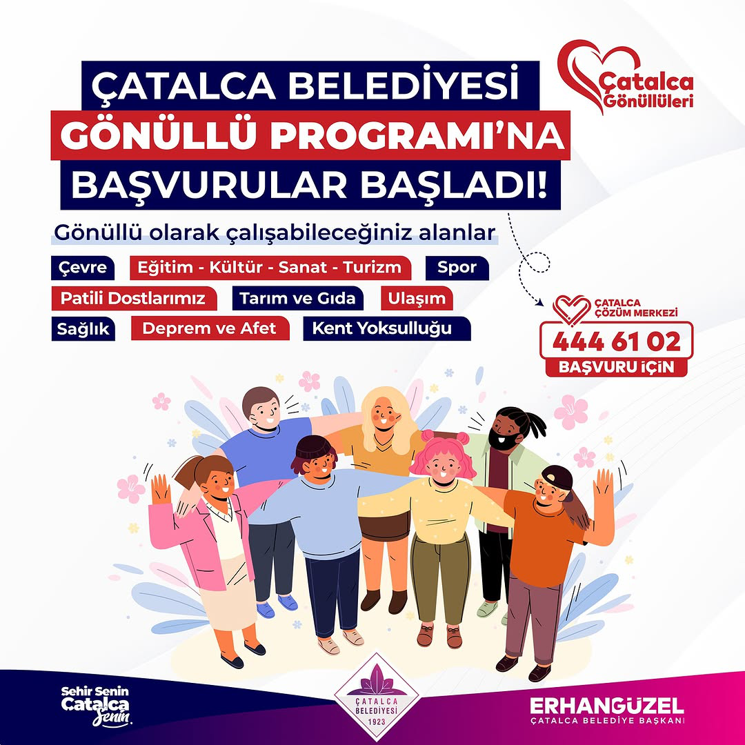 Çatalca Belediyesi - Gönüllü Programı