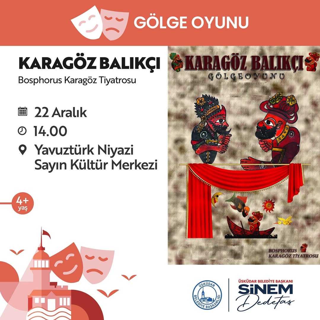 Üsküdar Kültür Sanat - "Karagöz Balıkçı" Gölge Oyunu