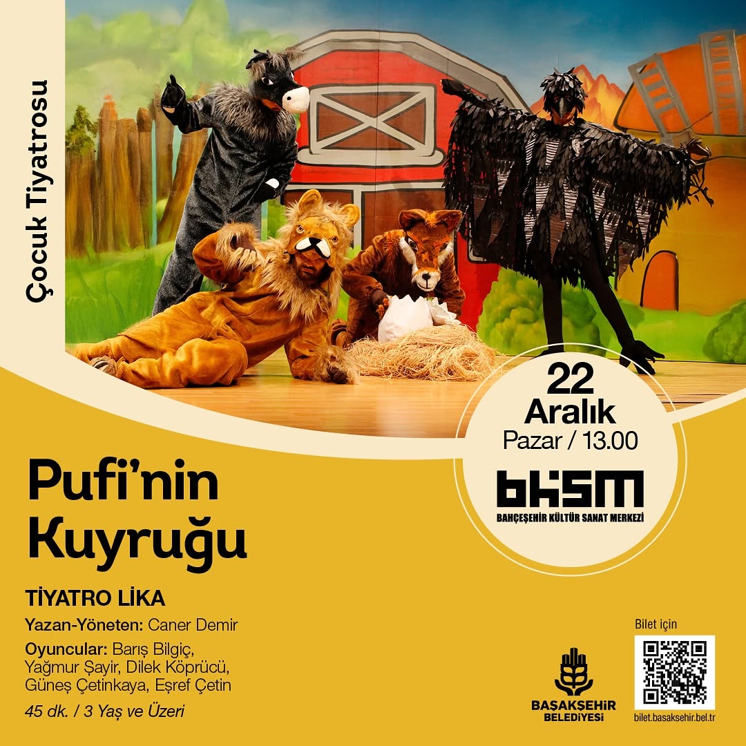 Başakşehir Belediyesi - Çocuk Tiyatrosu "Pufi'nin Kuyruğu"