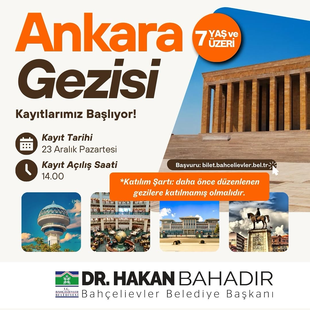 Bahçelievler Belediyesi - Ankara Gezisi Kayıtları