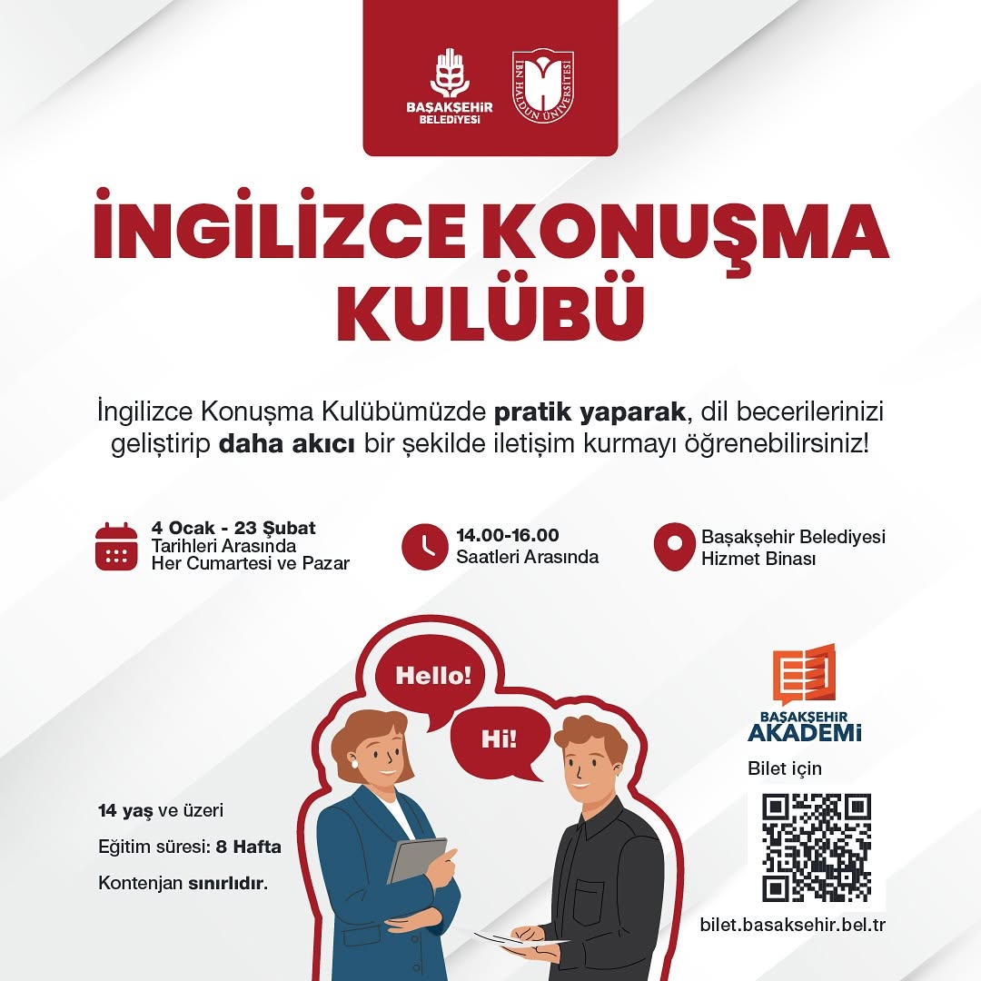 Başakşehir Belediyesi - İngilizce Konuşma Kulübü