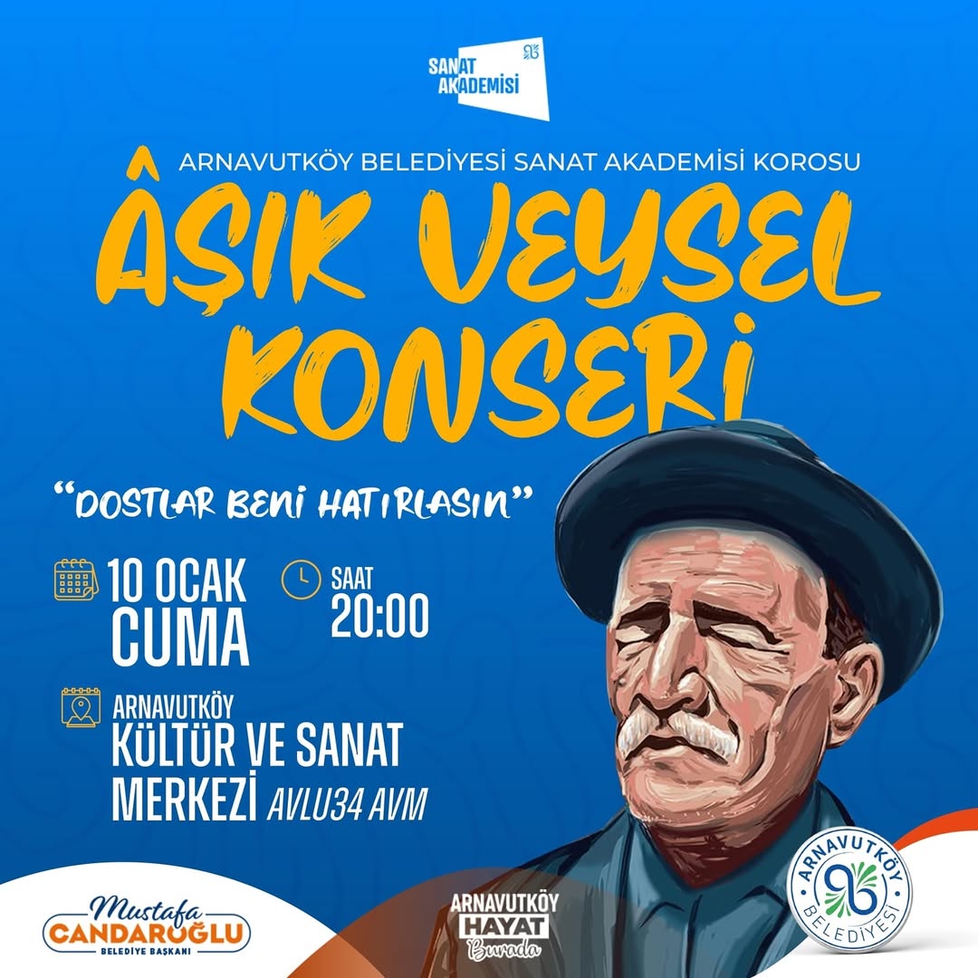 Arnavutköy Belediyesi - Sanat Akademisi Korosu: Aşık Veysel Konseri