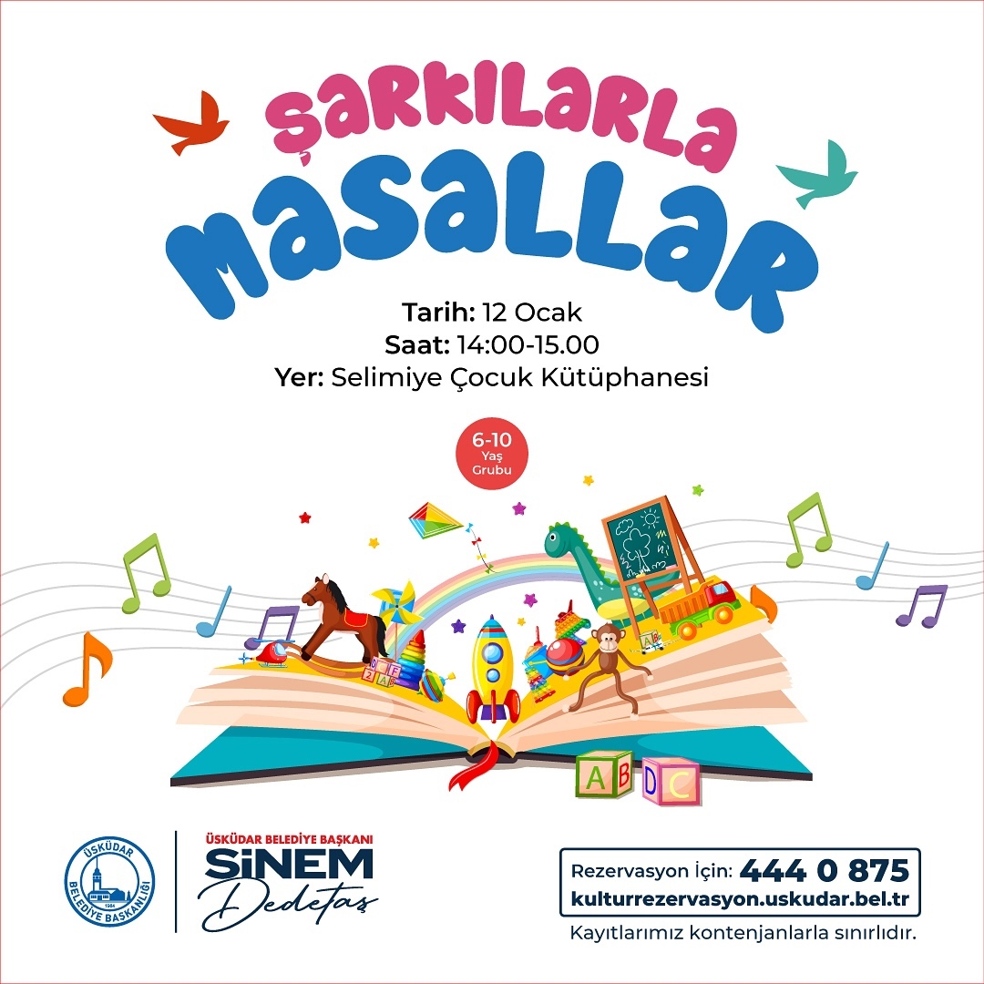 Üsküdar Kültür Sanat - "Şarkılarla Masallar" Etkinliği