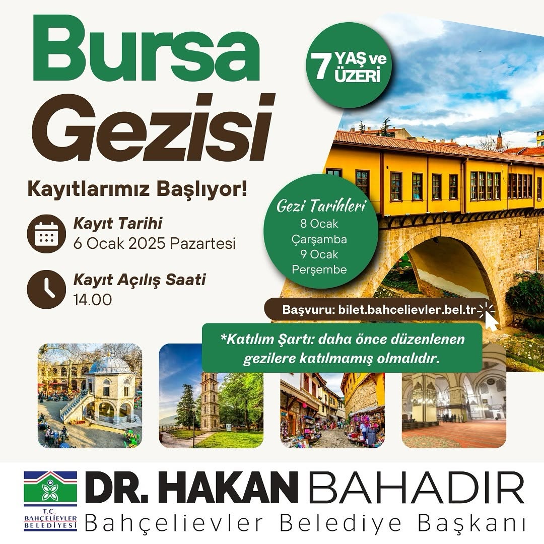 Bahçelievler Belediyesi - Bursa Gezisi Kayıtları