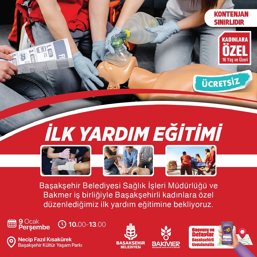 Başakşehir Belediyesi - İlk Yardım Eğitimi