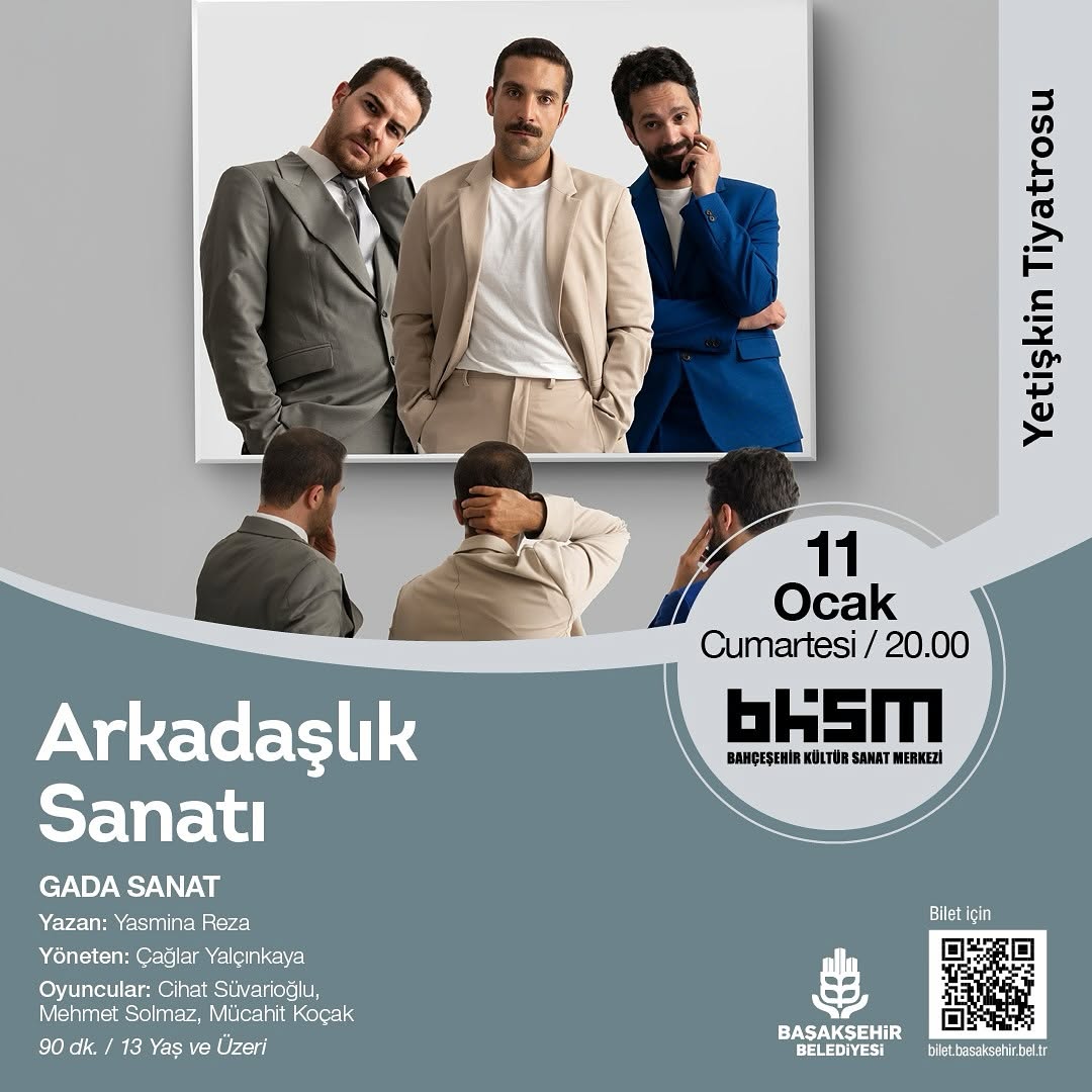 Başakşehir Belediyesi - Yetişkin Tiyatrosu ”Arkadaşlık Sanatı”