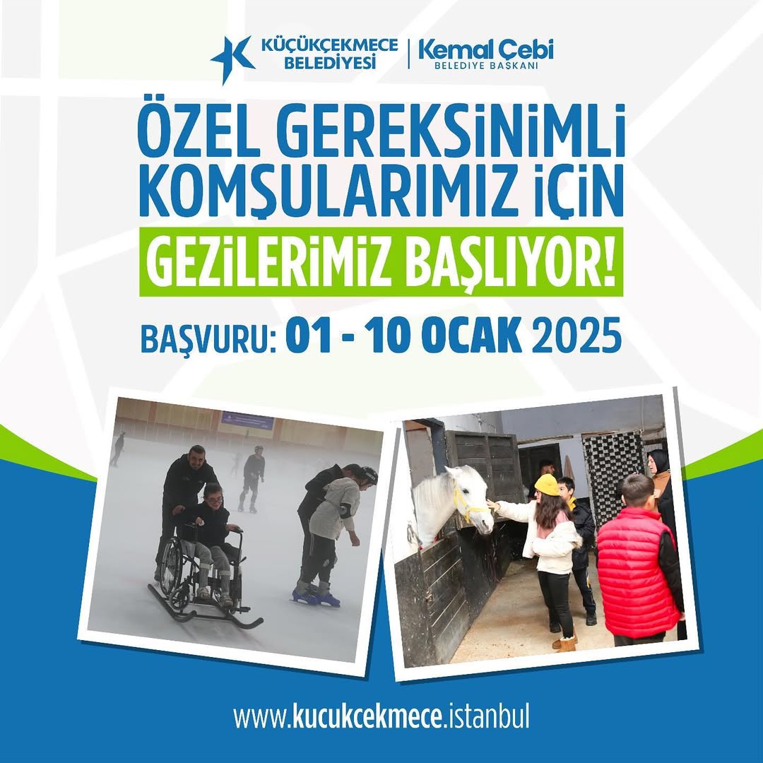 Küçükçekmece Belediyesi - Özel Gereksinimli Komşularımız İçin Gezilerimiz